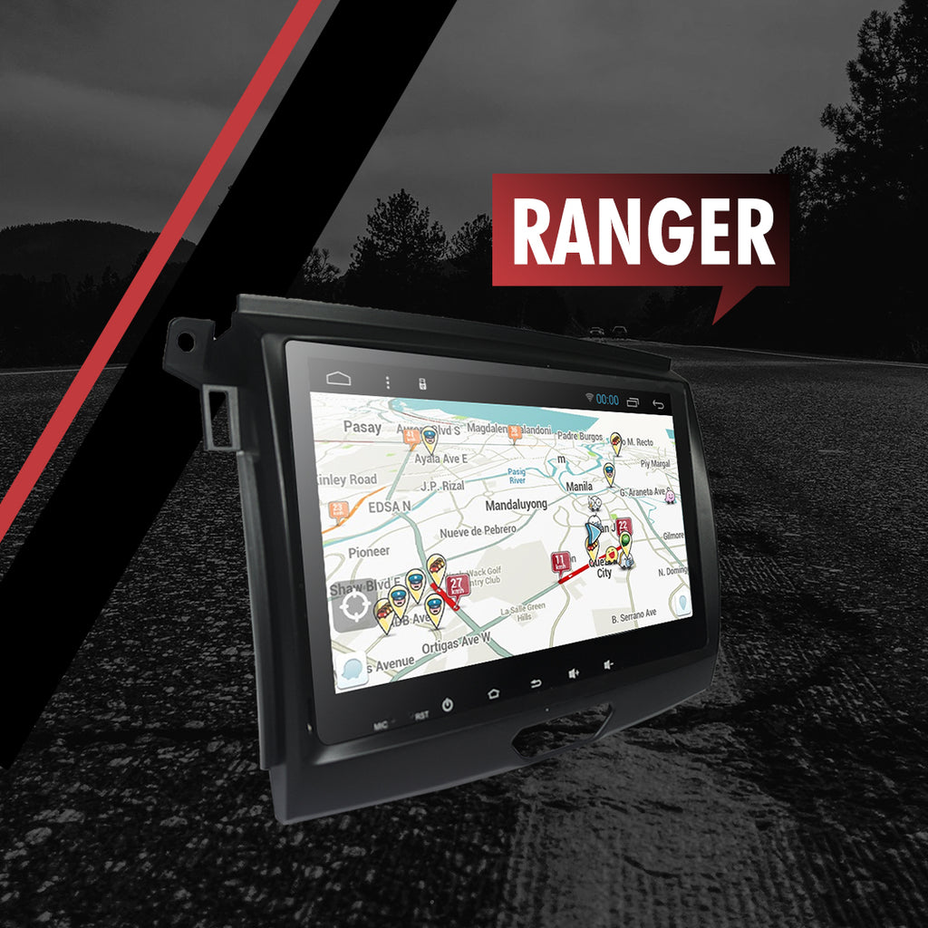 Growl for Ford Ranger 2016-2020 T7 (XLS,Fx4,XLT) Variant Android Head Unit 9" Screen