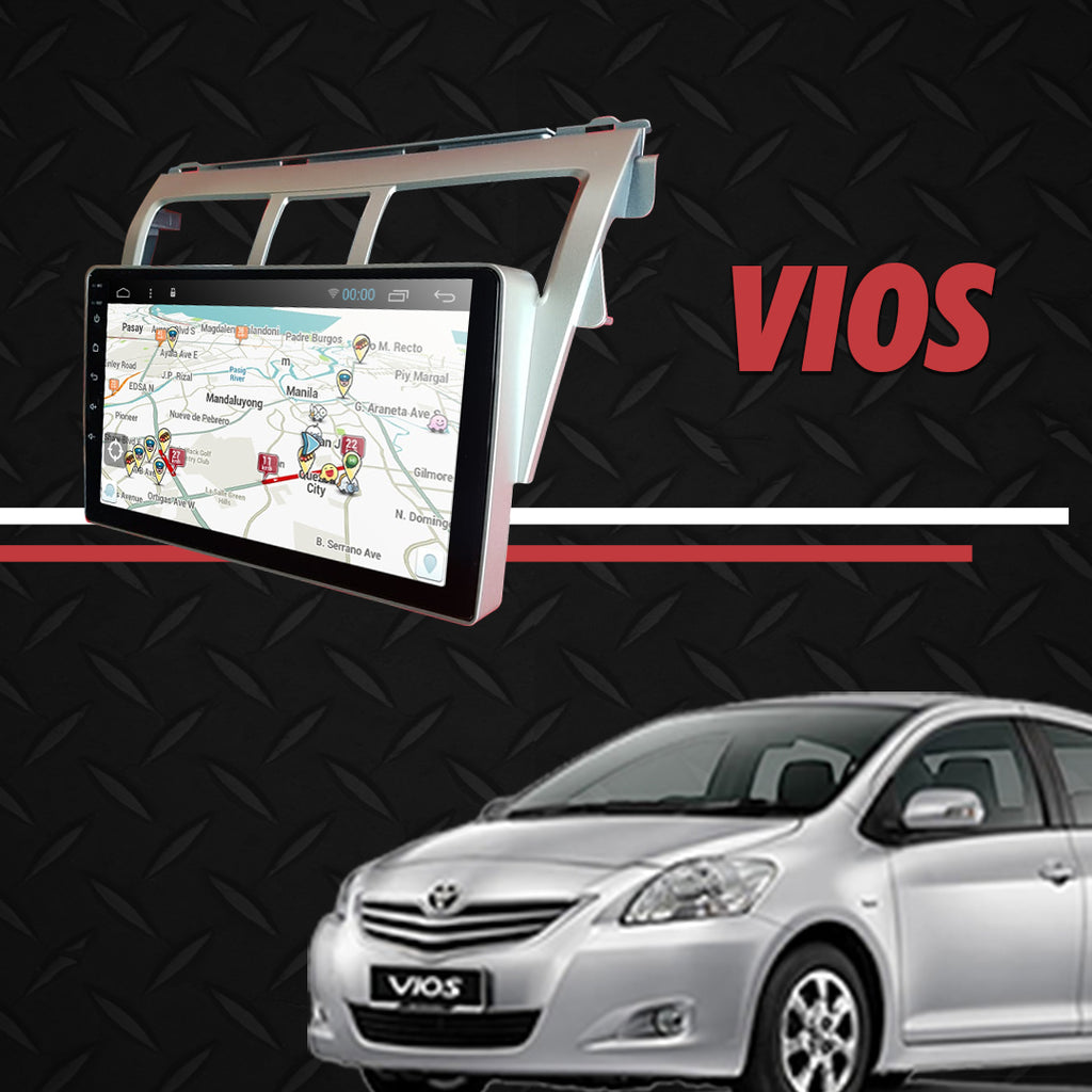 Growl for Toyota Vios 2007-2013 All Variants Android Head Unit 9" Screen