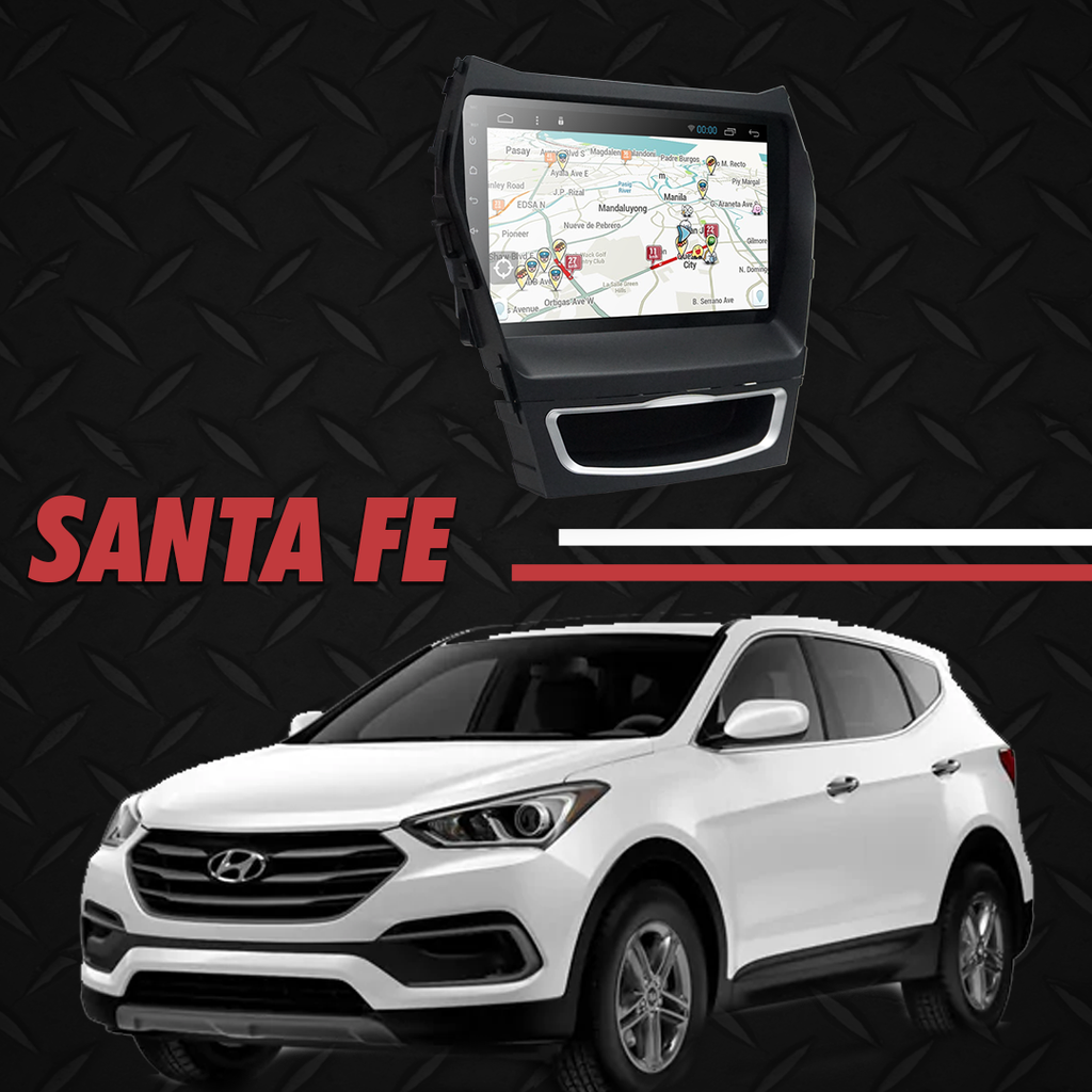Growl for Hyundai Santa Fe 2014-2018 All Variants Android Head Unit 9" Screen