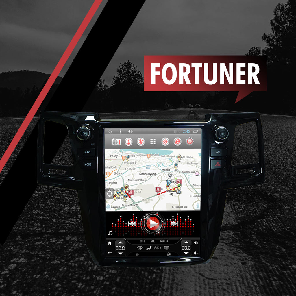 Growl for Toyota Fortuner 2006-2015 All Variants Android Head Unit 12.1" Vertical Screen