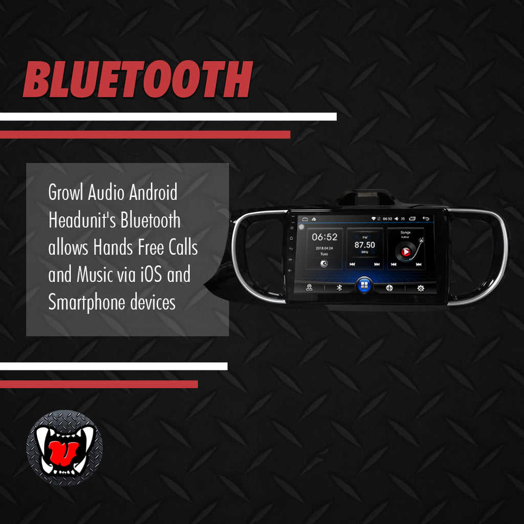 Growl for kia Soluto All Variants Android Head Unit 9"