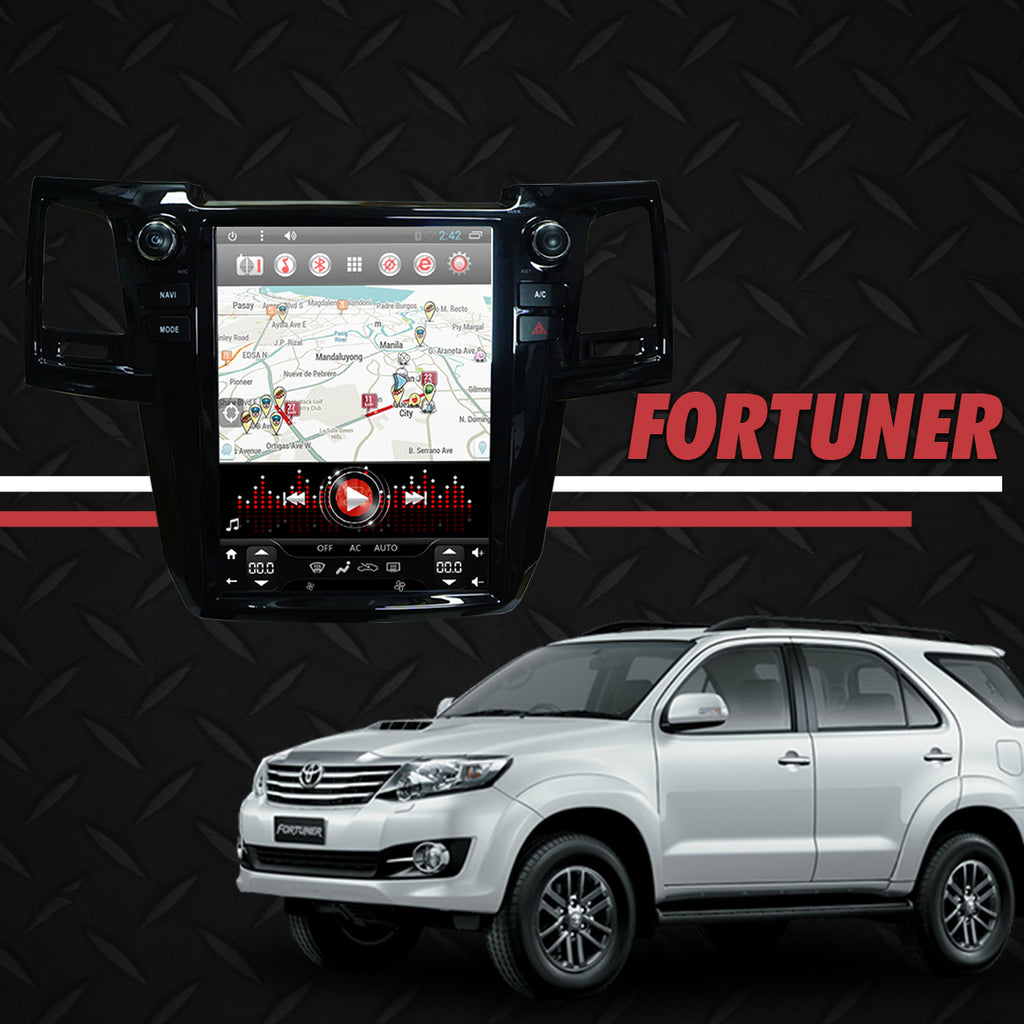 Growl for Toyota Fortuner 2006-2015 All Variants Android Head Unit 12.1" Vertical Screen