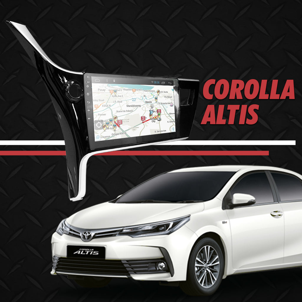 Growl for Toyota Corolla Altis 2017-2018 All Variants Android Head unit 10" Screen