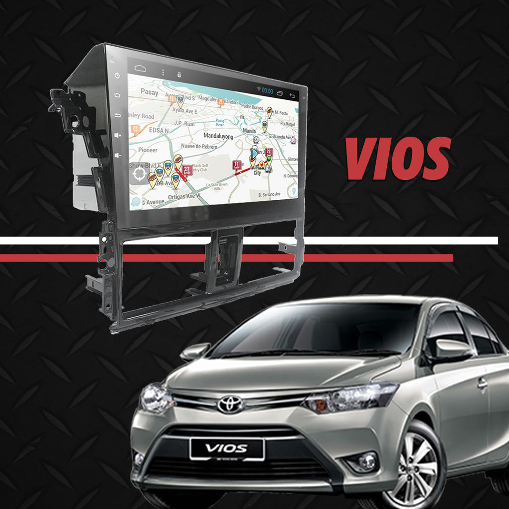 Growl for Toyota Vios 2013-2018 All Variants Android Head Unit 10" Screen