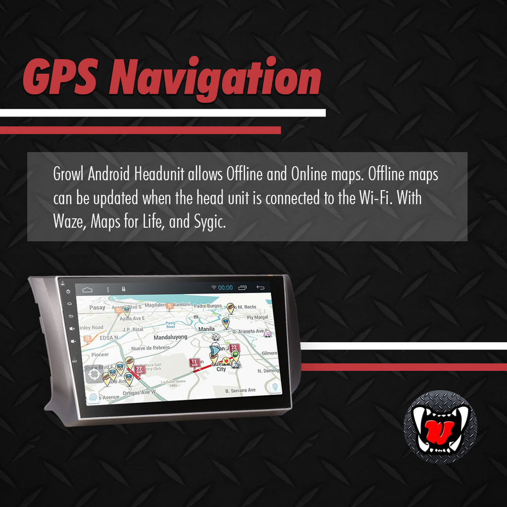 Growl for Nissan Sylphy 2014-2019 All Variants Android Head Unit 9" FULL TAB